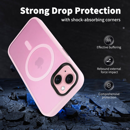 CACOE Magnetic Case for iPhone 17 6.3 inch, Light Purple