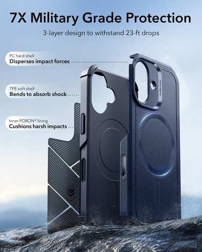 ESR Cyber Tough for iPhone 18 Pro Max/17 Pro Max Case, Black