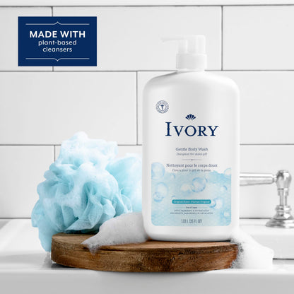 Ivory Body Wash Designed for the Whole Family, Original Scent, 35 fl oz