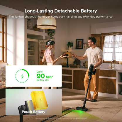 roborock H60 Hub Ultra-N Cordless Stick Vacuum with Auto-Empty Dock, 210AW