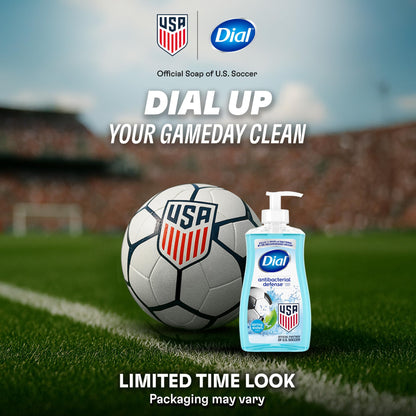 Dial Antibacterial Defense Liquid Hand Soap + Aloe, White Tea Scent, 11 Fl Oz (Pack of 4), Dermatologist-Tested Hand Wash, Gentle Formula