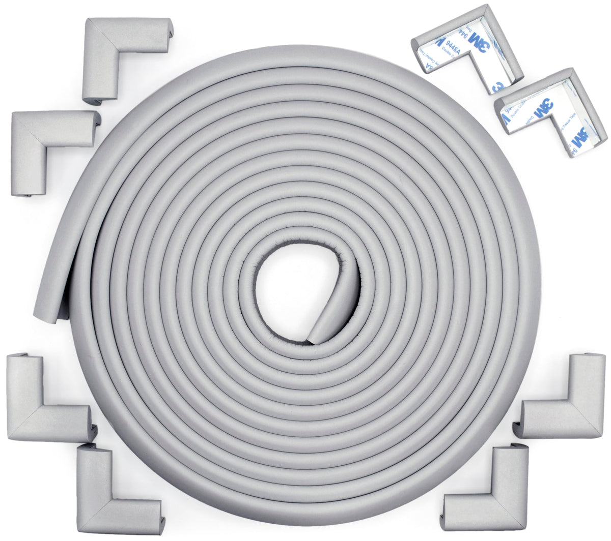 Roving Cove Baby Proof Corner Edge Protector, Small 15ft Edge 4 Corners
