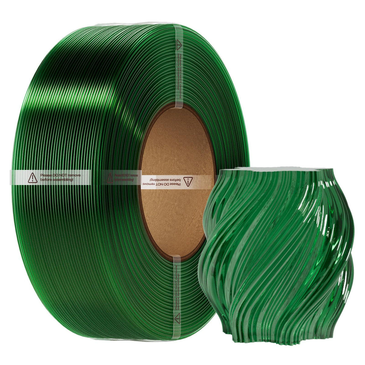 Creality PETG Filament Refill 1.75mm, 2kg, Black 2-Pack