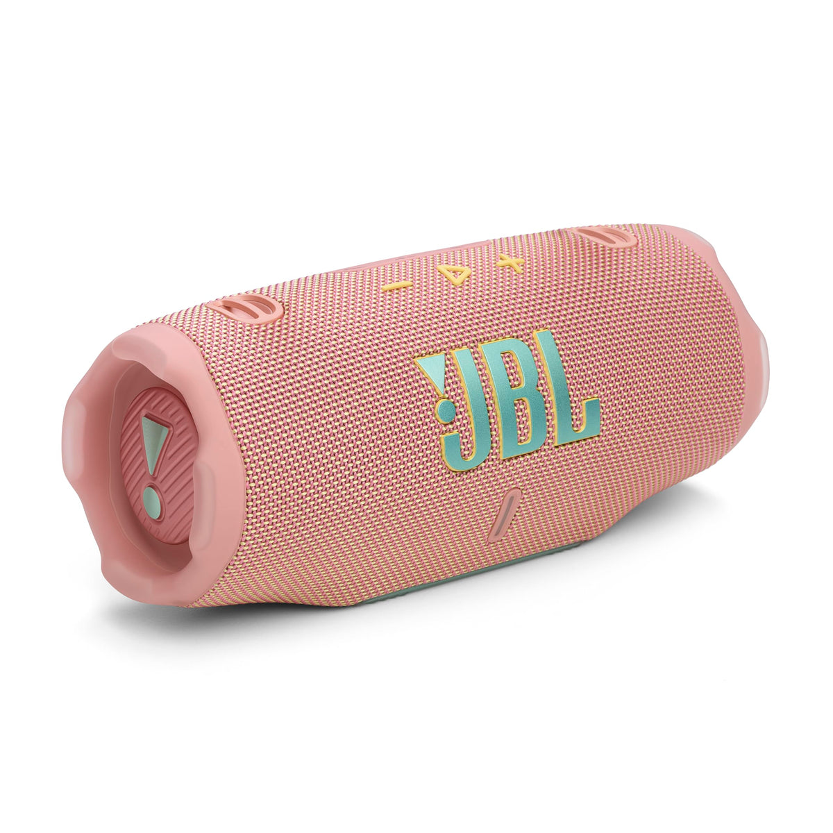 JBL Charge 6 Portable Waterproof Speaker with Powerbank and Strap - Black (Renewed)