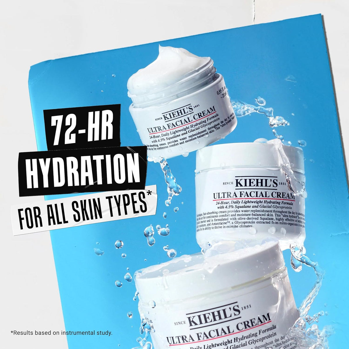 Kiehl's - Ultra Facial Cream Daily Moisturizer, 4.5% Squalane - 4.2 fl oz