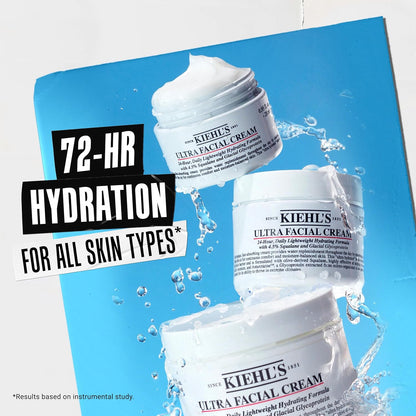 Kiehl's - Ultra Facial Cream Daily Moisturizer, 4.5% Squalane - 4.2 fl oz