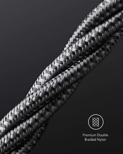 Anker USB C to USB C Cable, 100W Fast Charging Cable(1-Pack, 10 ft, Black)