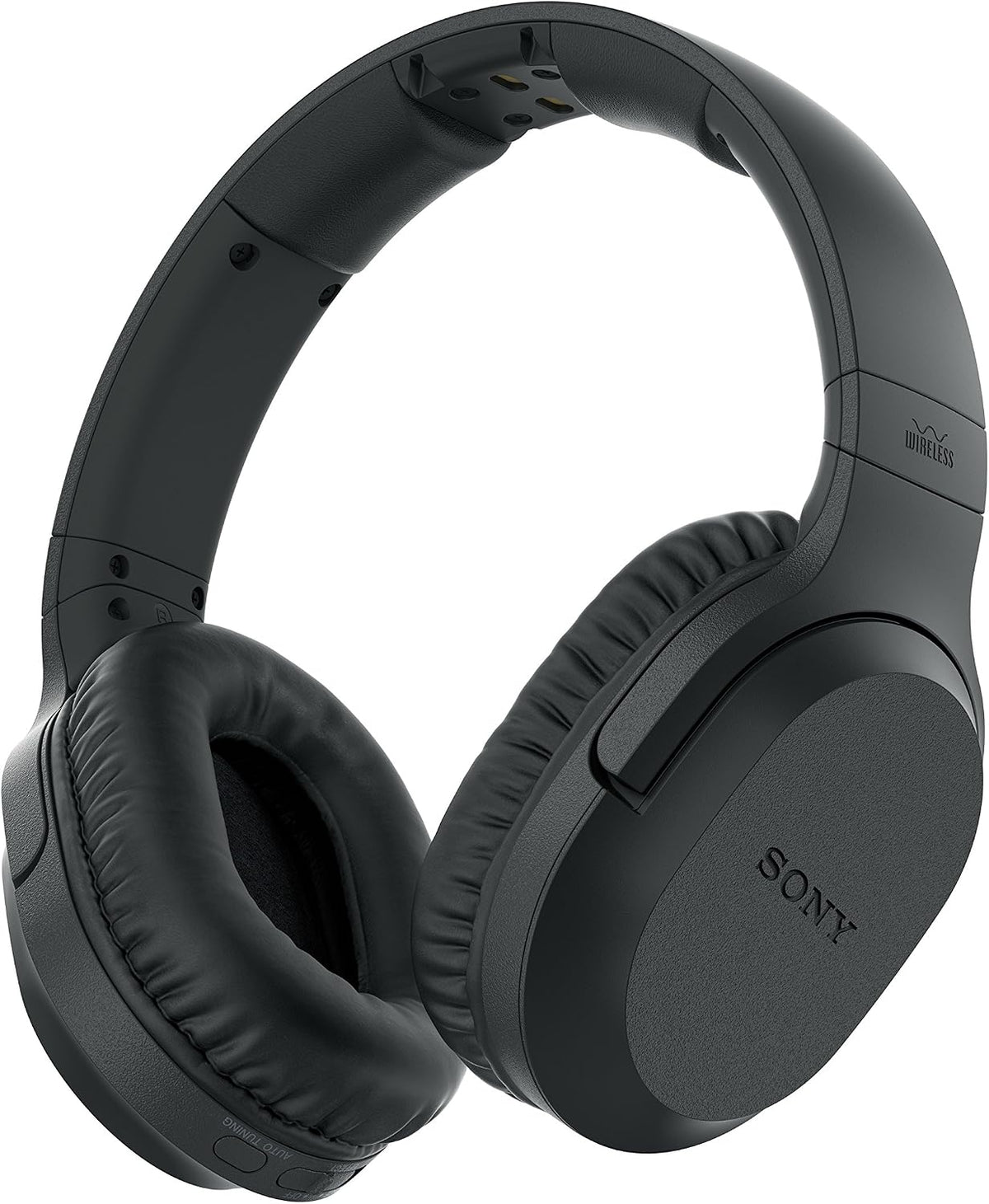 Sony RF400 Wireless Home Theater Headphones for Watching TV WHRF400, Black