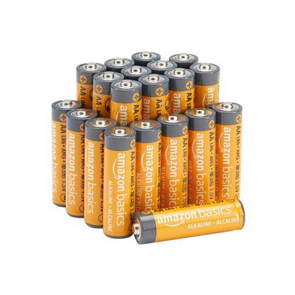 Amazon Basics 100-Pack AAA Alkaline High-Performance Batteries, 1.5 Volt, 10-Year Shelf Life