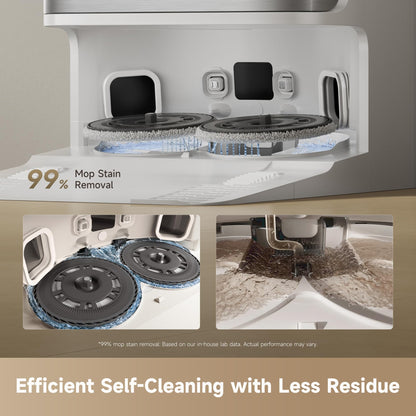 DREAME D30 Ultra CE Robot Vacuum and Mop, 25,000Pa Powerful Suction