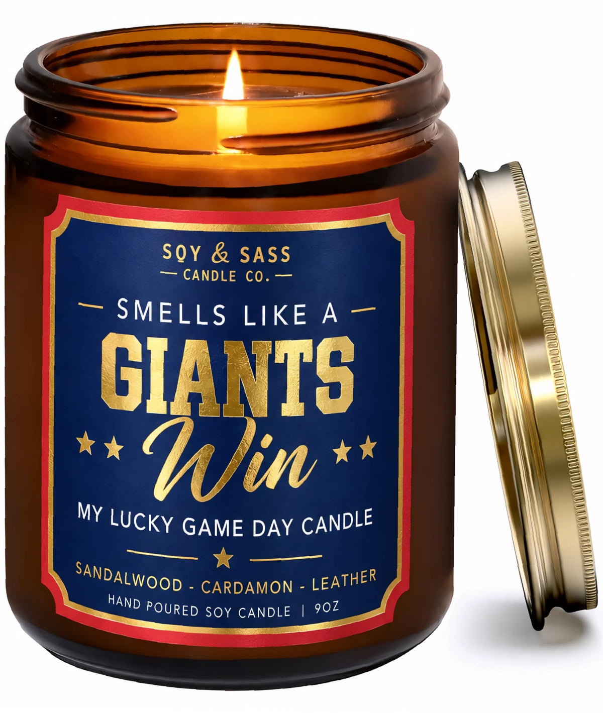 Vikings Gifts for Women / Men - Smells like a Vikings Win Candle, USA Made