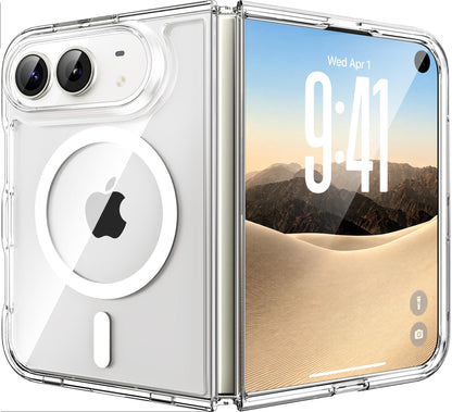 Temdan for iPhone AIR Case with Screen Protector Beige