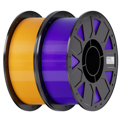 Creality PETG Filament 1.75mm 4KG, Black+White+Blue+Red, Total 4-Pack