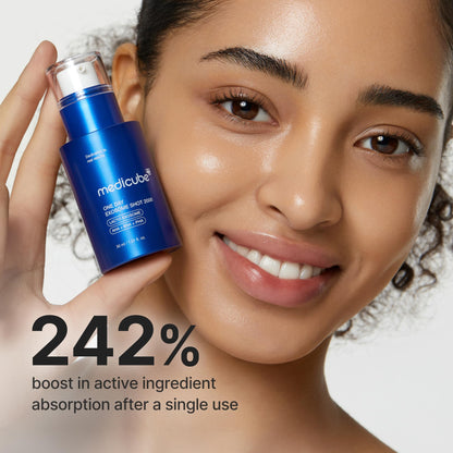 medicube Exosome Shot Zero 2,000 PPM Spicule Facial Serum For Pores & Sebum