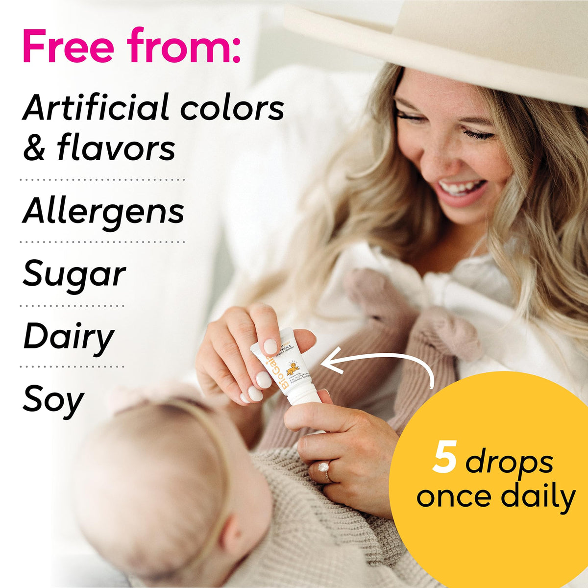 BioGaia Baby Probiotic Drops | Colic & Gas Relief | Safe for Newborns