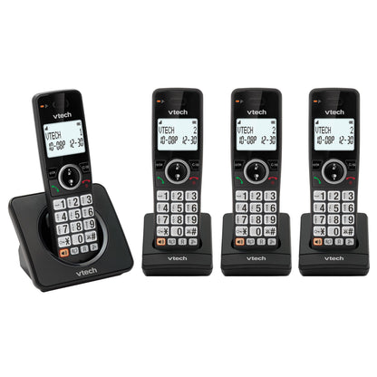 VTech EA5001 DECT Cordless Phone with Nuisance Call Blocker,Easy-to-Read Backlit Display,Landline Phone with 18 Hours Talk-time,Volume Booster,Handsfree Speakerphone,Speed Dial,2-Handset