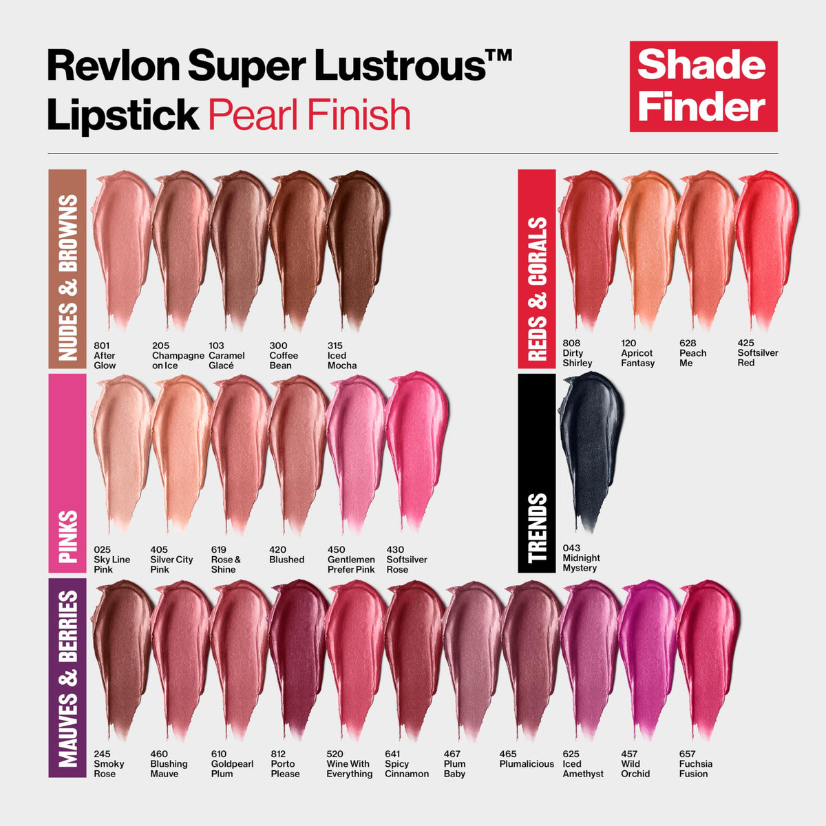 Revlon Super Lustrous Lipstick, Creamy Formula For Soft, Fuller-Looking Lips, Moisturized Feel, 028 Cherry Blossom, 0.15 oz