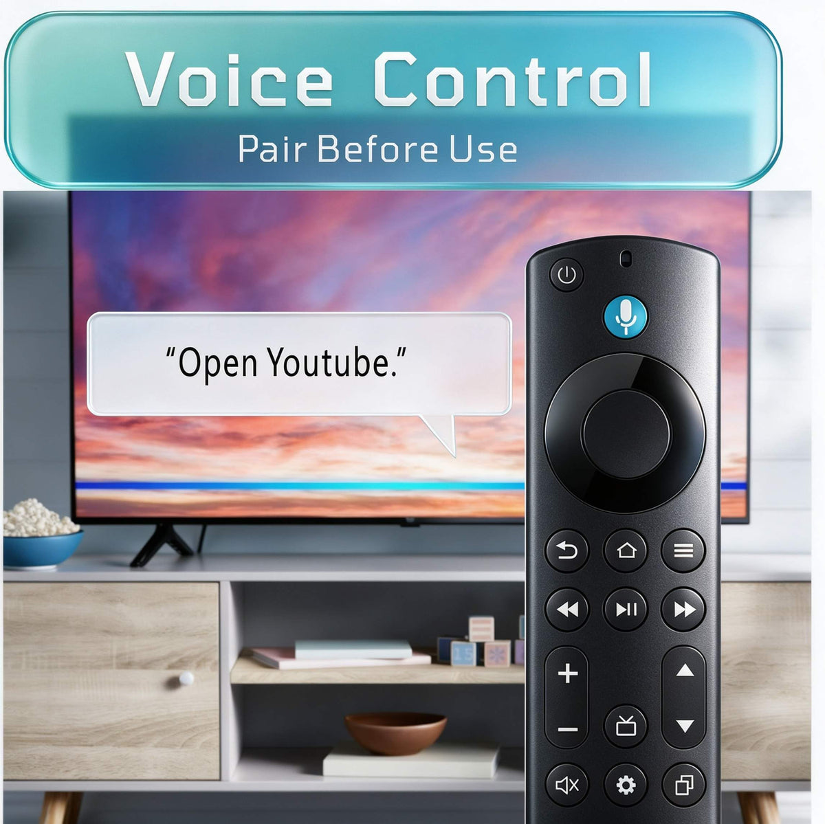 Replacement Remote Compatbile with Toshiba TV Remote, 2026-2020