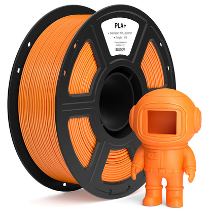 ELEGOO PLA+ 3D Printer Filament 1.75mm White 1KG