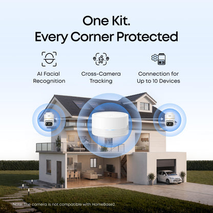 eufy Security eufyCam C37, Solar Cameras Wireless Outdoor,2K Resolution