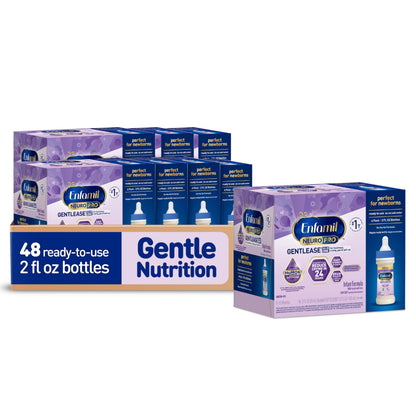 Enfamil NeuroPro Gentlease Ready-to-Feed Baby Formula, 2 Fl Oz, 24 CT