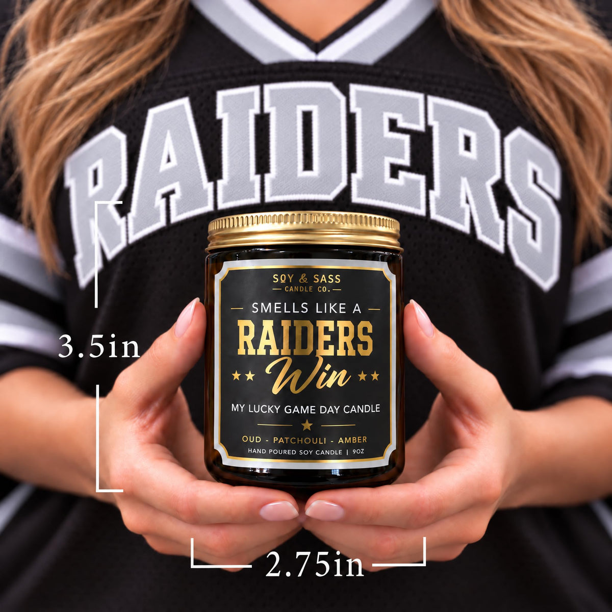 Vikings Gifts for Women / Men - Smells like a Vikings Win Candle, USA Made