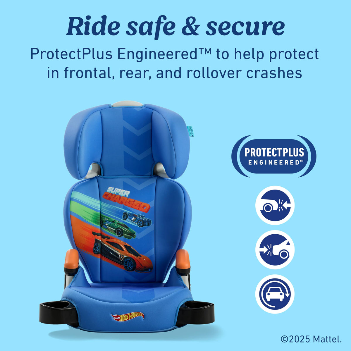 Graco TurboBooster 2.0 Highback & Backless Booster Car Seat, Declan