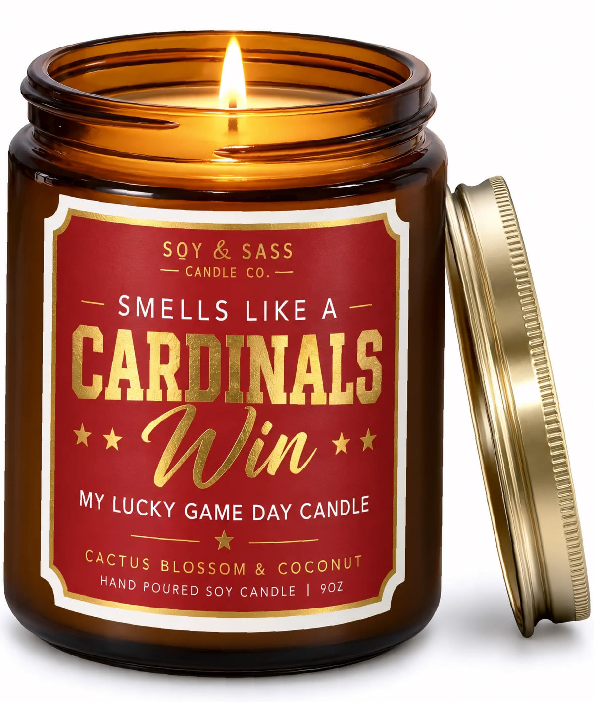 Vikings Gifts for Women / Men - Smells like a Vikings Win Candle, USA Made