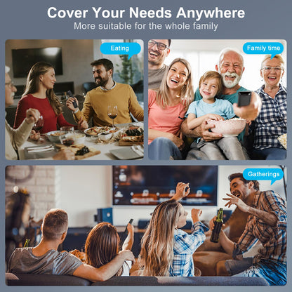 Replacement for Samsung TV Remote, for All 2018-2024 Samsung Remote Control for Smart TV with Voice Control. No Solarcell. 2-Year Warranty.
