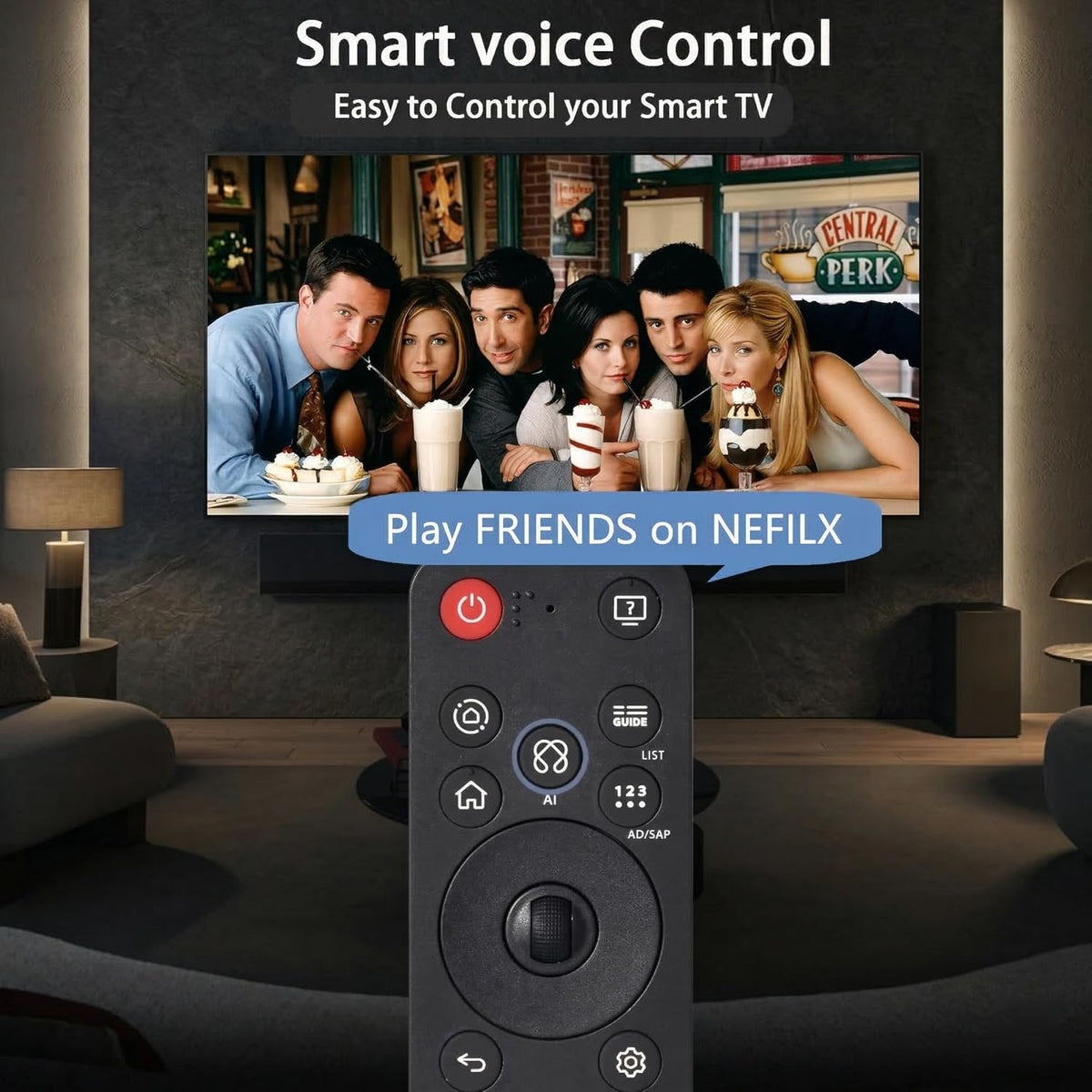 Magic Remote for 2019-2025 LG Smart TV,AI Voice & Pointer Control