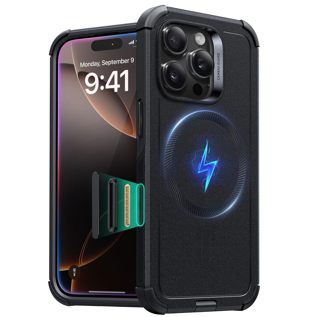 ESR Cyber Tough for iPhone 18 Pro Max/17 Pro Max Case, Black