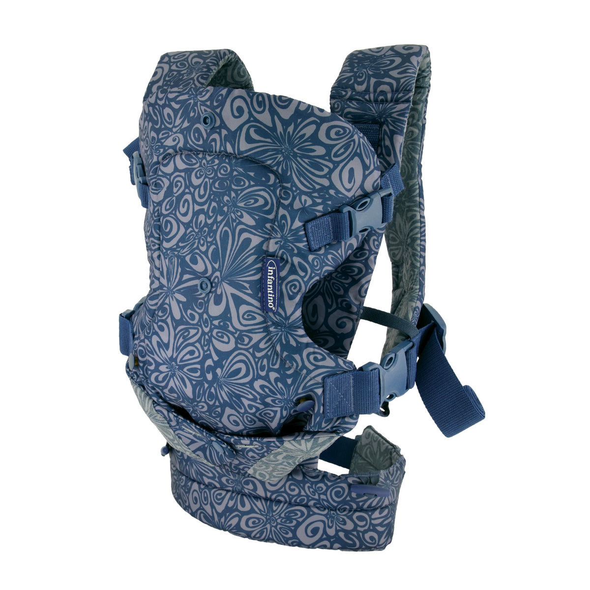 Infantino Flip 4-in-1 Baby Carrier Convertible Ergonomic, Gray