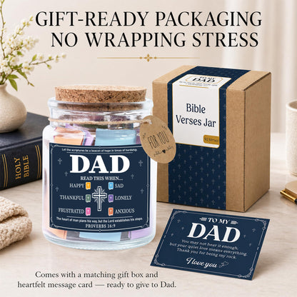 Read This When Bible Verses Jar – Birthday Gifts for Women, Christian Gifts, Christmas Gift for Women, Gift for Mom from Daughter