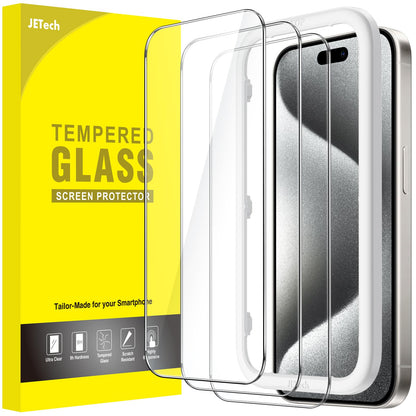 JETech Screen Protector for iPhone 18 Pro Max/17 Pro Max, 3-Pack