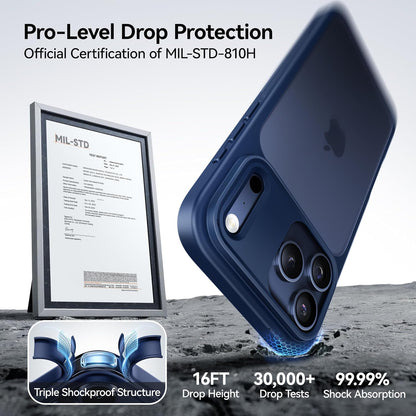 CASEKOO for iPhone Air Case, Crystal Clear, Patented Anti-Yellowing, Slim