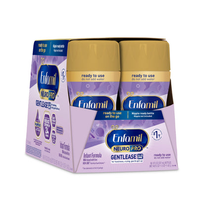 Enfamil NeuroPro Gentlease Ready-to-Feed Baby Formula, 2 Fl Oz, 24 CT