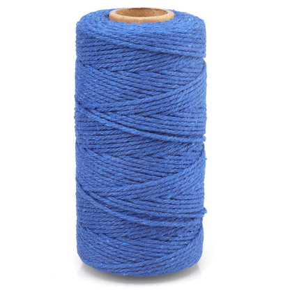 jijAcraft 50M White Cotton String: 2MM Cooking String for DIY Crafts