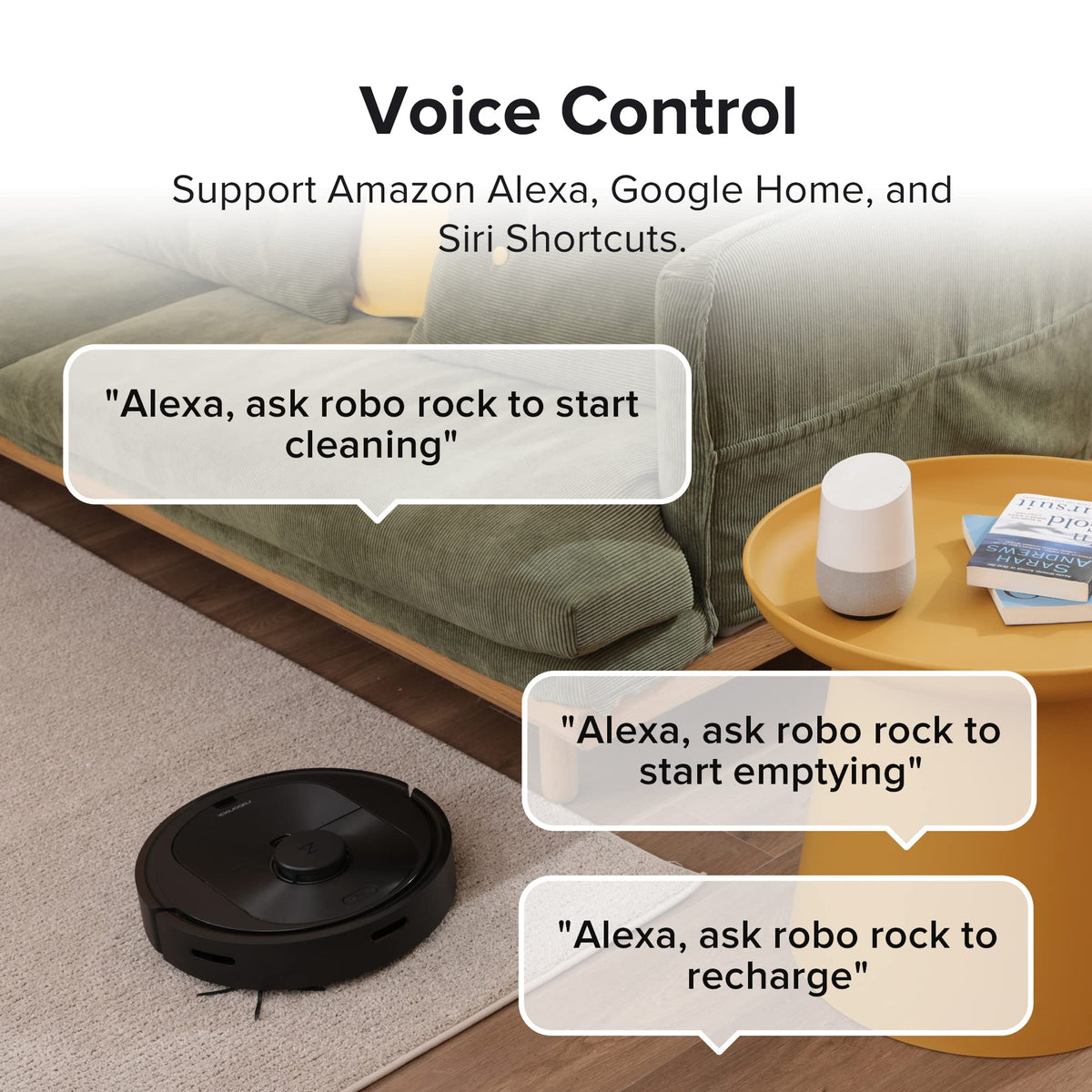 roborock Q7 M5+ Robot Vacuum and Mop, Up to 7-9 Weeks Self-Empty, 10000Pa