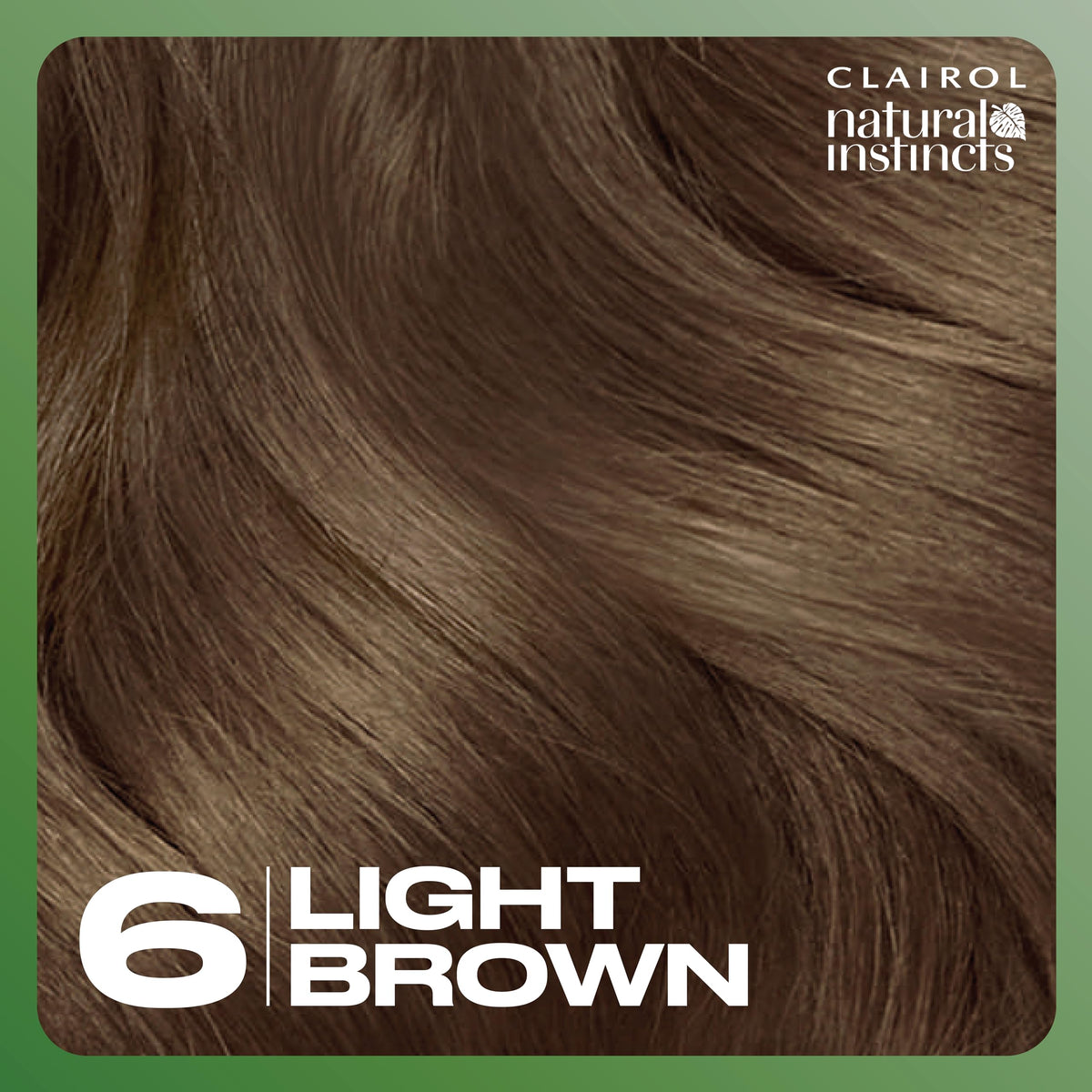 Clairol Natural Instincts Demi-Permanent Hair Dye, 4 Dark Brown | 1 Pack