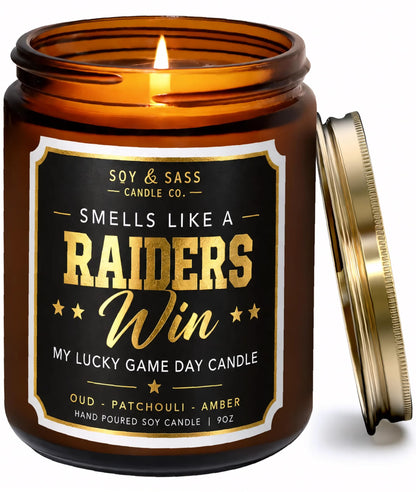 Vikings Gifts for Women / Men - Smells like a Vikings Win Candle, USA Made