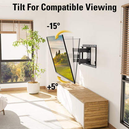 Mounting Dream Full Motion TV Wall Mount for Most 42-90 Inch TV Heavy Duty