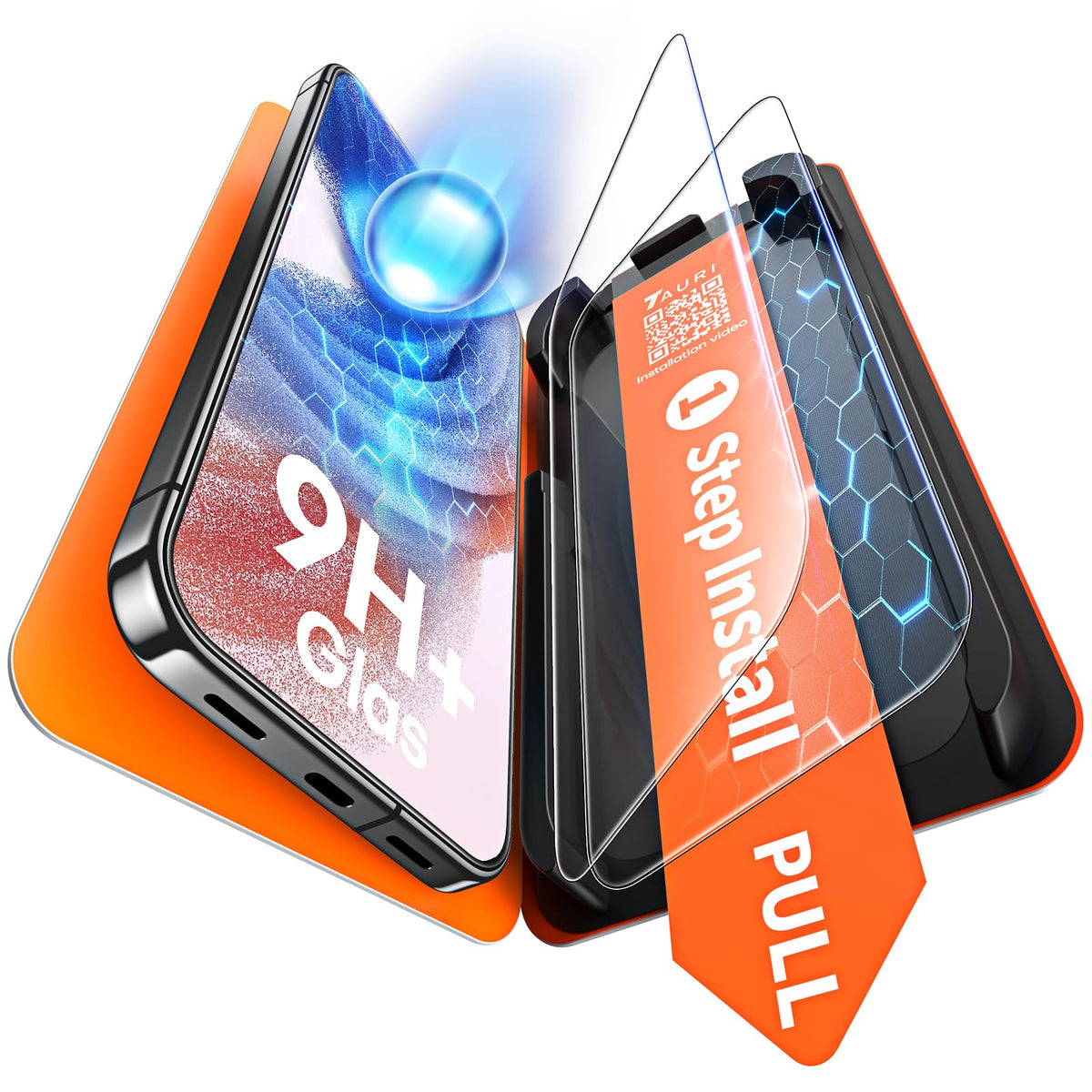 TAURI 2 Pack for Samsung Galaxy Z Fold 8 Ultra Privacy Screen Protector