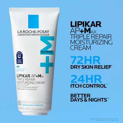 La Roche-Posay Lipikar AP+MAX Triple Repair Moisturizing Body Cream