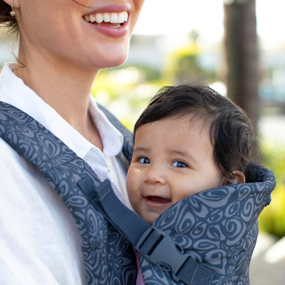 Infantino Flip 4-in-1 Baby Carrier Convertible Ergonomic, Gray