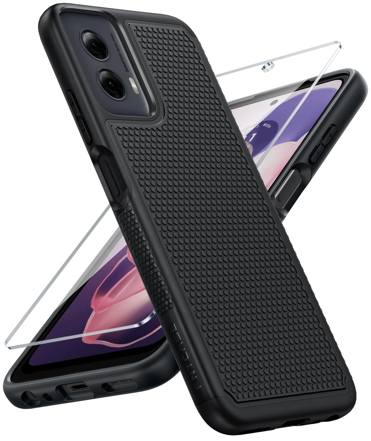FNTCASE for Google Pixel 9a Case: Green Non Slip Textured