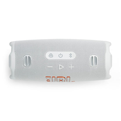 JBL Charge 6 Portable Waterproof Speaker with Powerbank and Strap - Black (Renewed)
