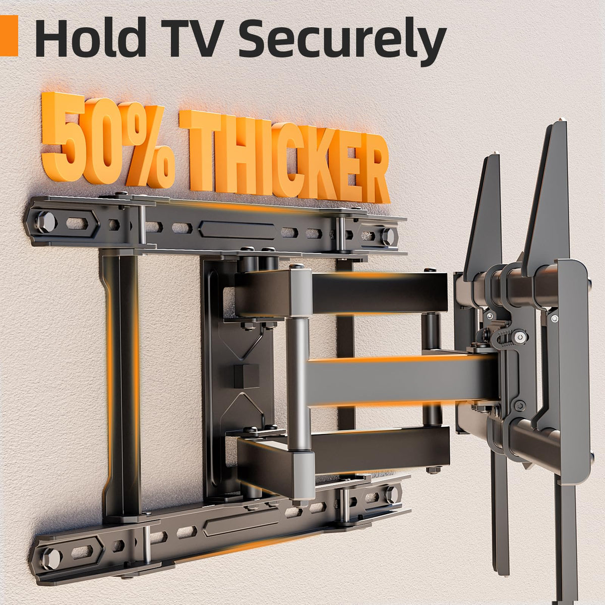 55 65 75 85 inch Tilting TV Wall Mount for 32-90 '' TVs, Low Profile TV Mount Bracket, Safe Lock & Quick Release,Max VESA 600x400mm, 24 inch Studs,132 lbs, Fit Most 55+ 75+ 85+ 86 TVs
