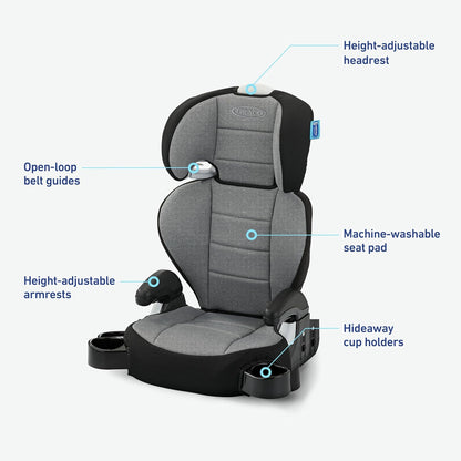 Graco TurboBooster 2.0 Highback & Backless Booster Car Seat, Declan