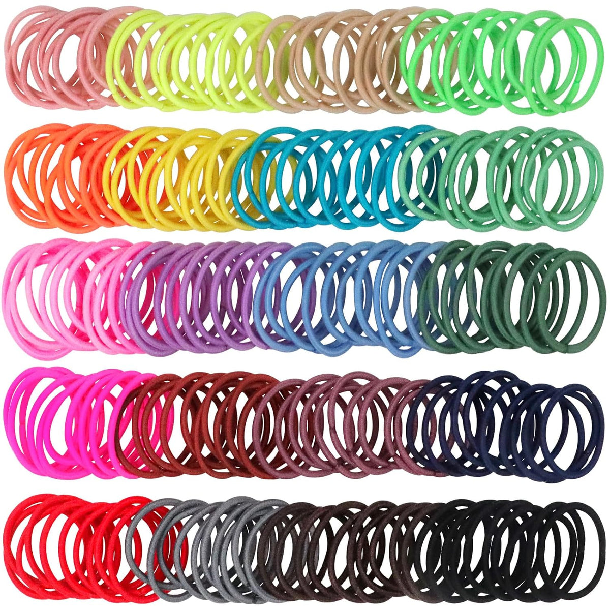 200PCS Baby Hair Ties,Small Hair Ties for Baby Girls Toddlers