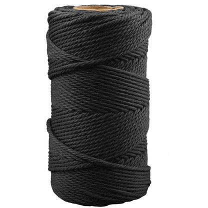 jijAcraft 50M White Cotton String: 2MM Cooking String for DIY Crafts